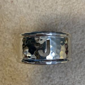 Rustic Cuff “J” cuff